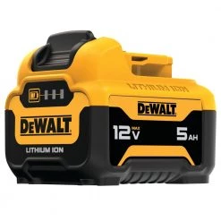 Dewalt DCB126 12V MAX* 5.0AH LITHIUM ION BATTERY BATTERIES AND CHARGERS