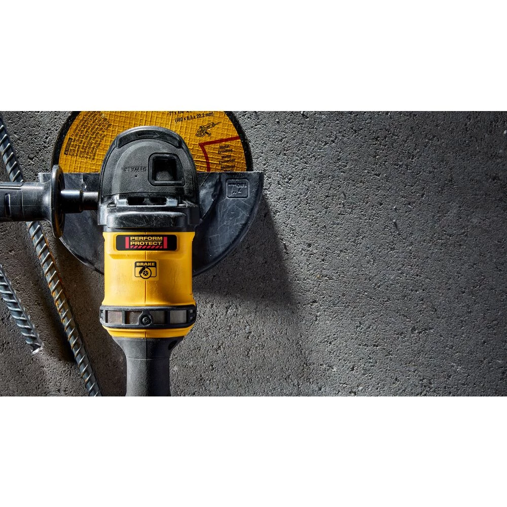 DeWalt DCG440X2 - 60V CORDLESS 7 ANGLE GRINDER Kit 9 DeWalt DCG440X2 - 60V CORDLESS 7 ANGLE GRINDER Kit