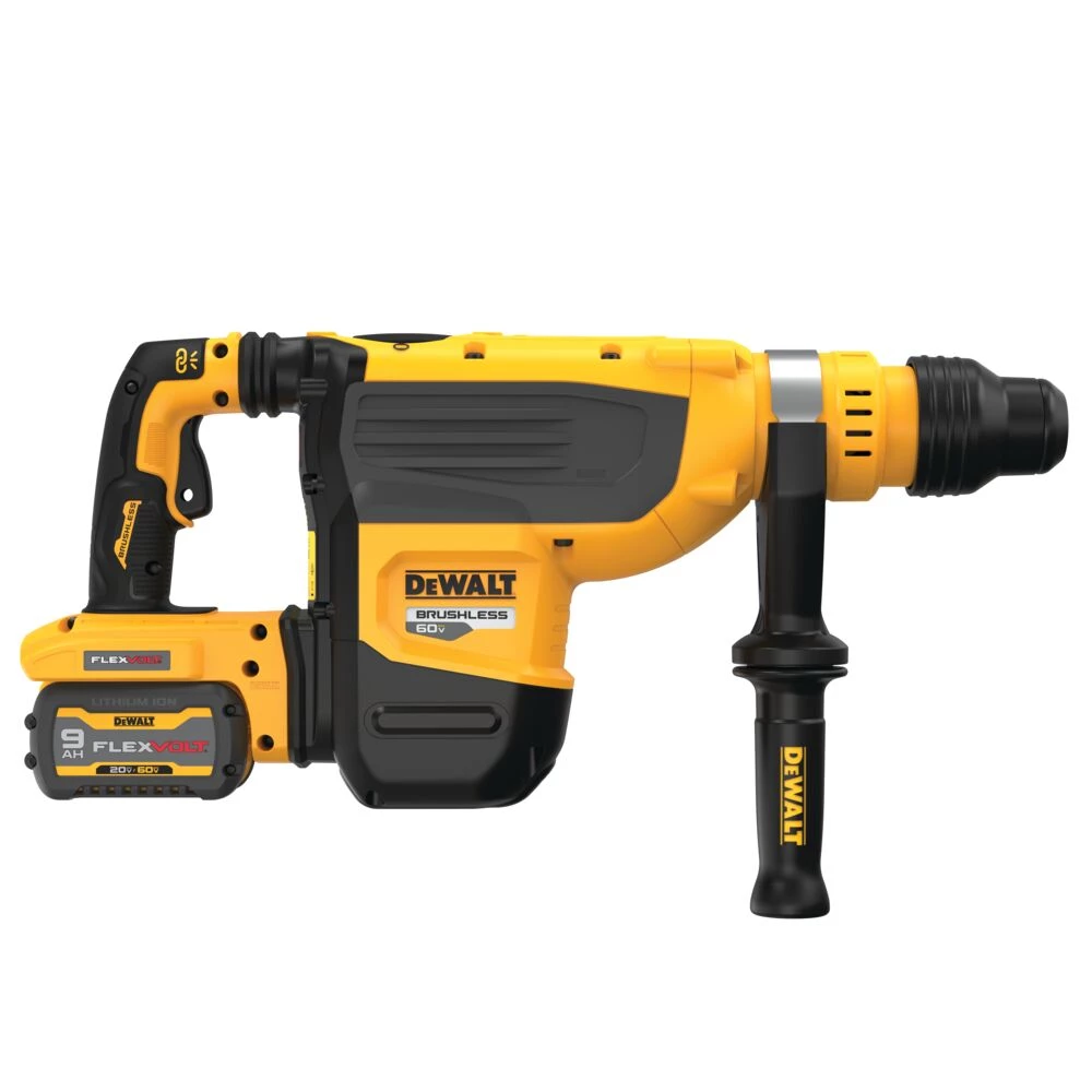 Dewalt DCH735X2 60V MAX* 1 -7/8 IN. BRUSHLESS CORDLESS SDS MAX COMBINATION ROTARY HAMMER KIT POWER TOOLS 9 Dewalt DCH735X2 60V MAX* 1 -7/8 IN. BRUSHLESS CORDLESS SDS MAX COMBINATION ROTARY HAMMER KIT POWER TOOLS