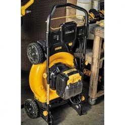 WHAT'S NEW DEWALT DCMWP233U2-CA 2X20V MAX* 21-1/2 IN. BRUSHLESS CORDLESS PUSH MOWER