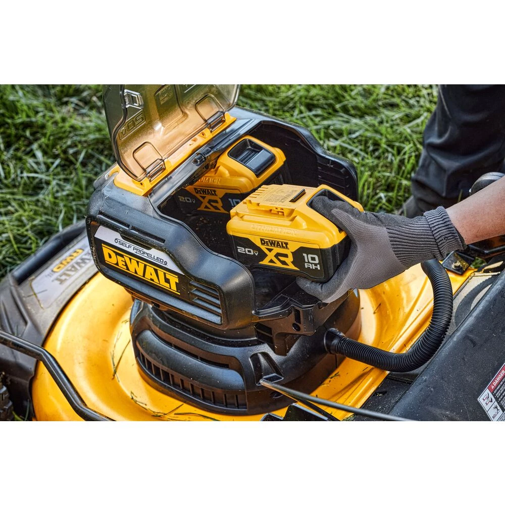 DEWALT DCMWSP255Y2-CA 2X20V MAX* BRUSHLESS CORDLESS 21-1/2 IN. REAR WHEEL DRIVE SELF-PROPELLED MOWER KIT 11 DEWALT DCMWSP255Y2-CA 2X20V MAX* BRUSHLESS CORDLESS 21-1/2 IN. REAR WHEEL DRIVE SELF-PROPELLED MOWER KIT