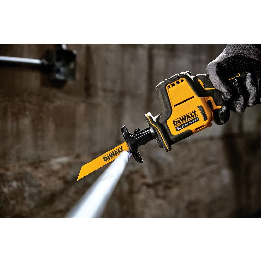 DEWALT DCS312G1 XTREME 12V MAX* BRUSHLESS ONE-HANDED CORDLESS RECIPROCATING SAW KIT POWER TOOLS 7 DEWALT DCS312G1 XTREME 12V MAX* BRUSHLESS ONE-HANDED CORDLESS RECIPROCATING SAW KIT POWER TOOLS