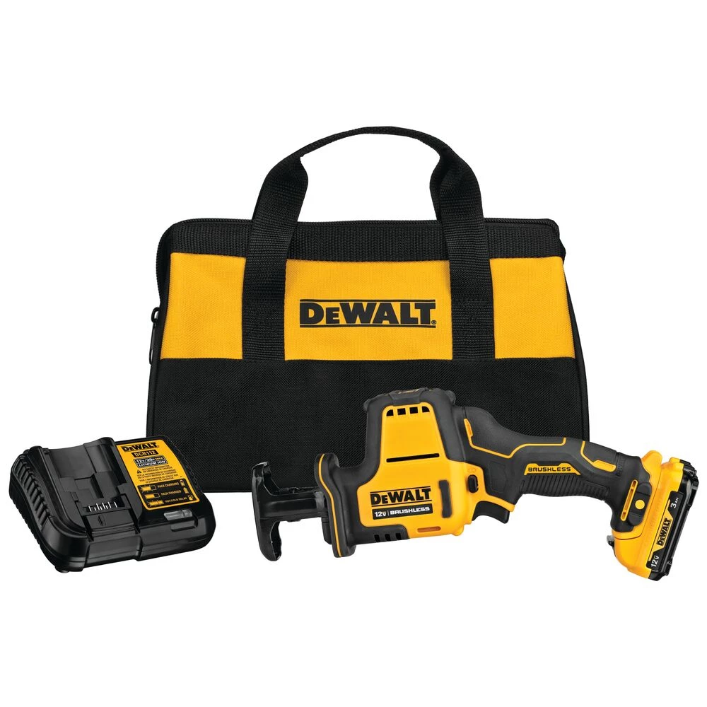 DEWALT DCS312G1 XTREME 12V MAX* BRUSHLESS ONE-HANDED CORDLESS RECIPROCATING SAW KIT POWER TOOLS 3 DEWALT DCS312G1 XTREME 12V MAX* BRUSHLESS ONE-HANDED CORDLESS RECIPROCATING SAW KIT POWER TOOLS