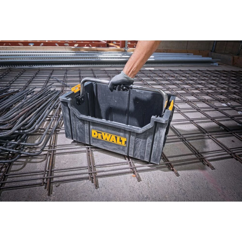 DEWALT DWST08206 TOUGHSYSTEM® TOTE WITH CARRYING HANDLE STORAGE 5 DEWALT DWST08206 TOUGHSYSTEM® TOTE WITH CARRYING HANDLE STORAGE