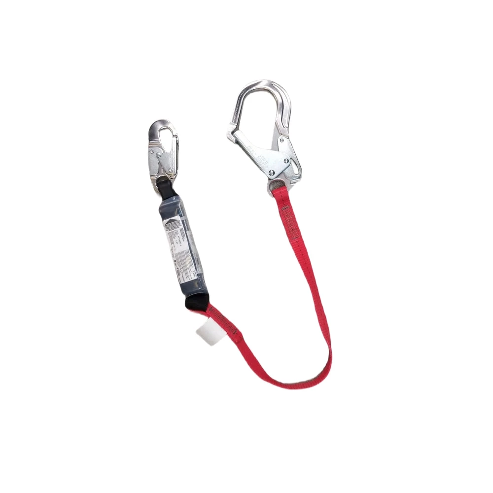 Dynamic Safety - 4' Lanyard- Big Hook And Absorbor 3 Dynamic Safety - 4' Lanyard- Big Hook And Absorbor