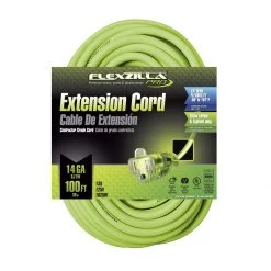 Flexzilla FZ512735 -Pro Extension Cord, 14/3, 100' SALE