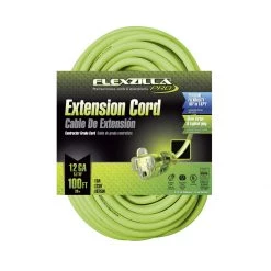 Flexzilla FZ512835 - Pro Extension Cord, 12/3, 100'