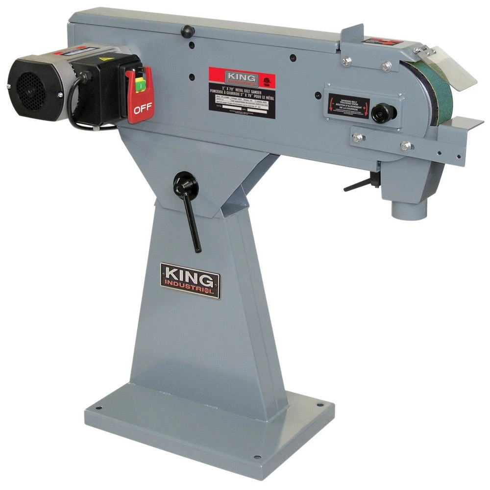 KING CANADA SALE KING - KC-379MS - 3" X 79" METAL BELT SANDER 3 KING CANADA SALE KING - KC-379MS - 3" X 79" METAL BELT SANDER