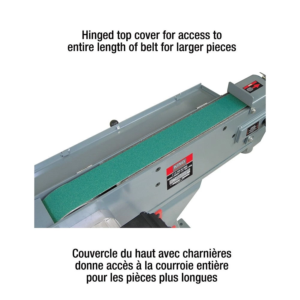 KING CANADA SALE KING - KC-379MS - 3" X 79" METAL BELT SANDER 4 KING CANADA SALE KING - KC-379MS - 3" X 79" METAL BELT SANDER