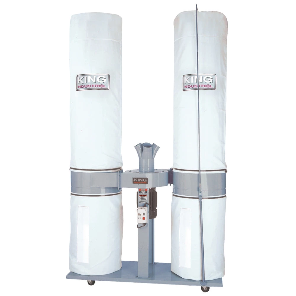 SALE King Canada KC-5043FX-2 - 5 HP 3980 CFM 220V DUST COLLECTOR 3 SALE King Canada KC-5043FX-2 - 5 HP 3980 CFM 220V DUST COLLECTOR