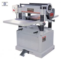 King Canada Planer KC-526FX - 20" Spiral Cutterhead, 18 Amp. 220V