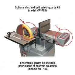 KING CANADA WHAT'S NEW KING - KC-788FX - 6" X 48" BELT & 12" DISC SANDER