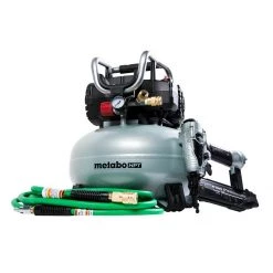 POWER TOOLS METABO - KNT50AB - Hitachi Brad Nailer & Compressor Combo Kit
