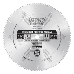 Freud LU89M016 - 16" Thick Stock Non-Ferrous Metal Blade 114TCG