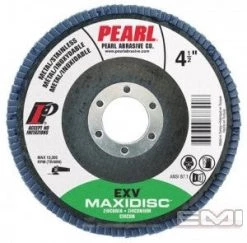 PEARL 5 X 7/8 Maxidisc - Flap Disc 40 Grit ABRASIVES
