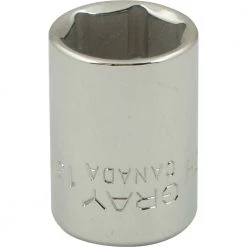 DRIVING AND FASTENING ACCESSORIES Gray GT-MT13H - DNRO - SOCKET 13MM X 3/8" DRIIVE 6 PT REG