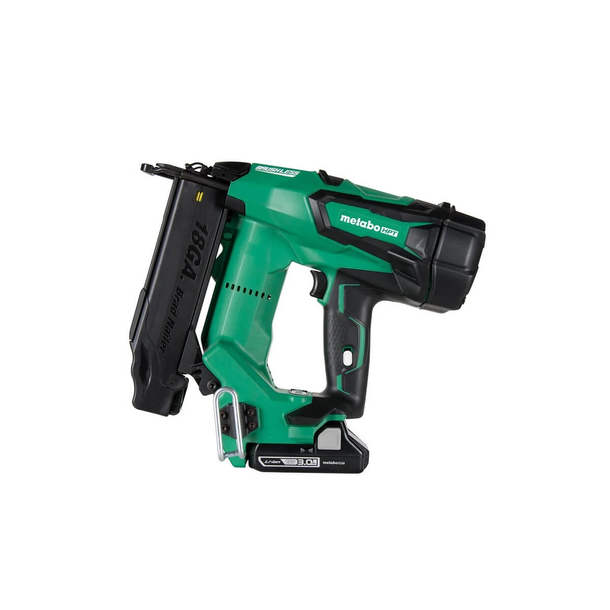 POWER TOOLS METABO NT1850DE - Li-Ion 18 Gauge Cordless Brad Nailer, 5/8" To 2" 4 POWER TOOLS METABO NT1850DE - Li-Ion 18 Gauge Cordless Brad Nailer, 5/8" To 2"