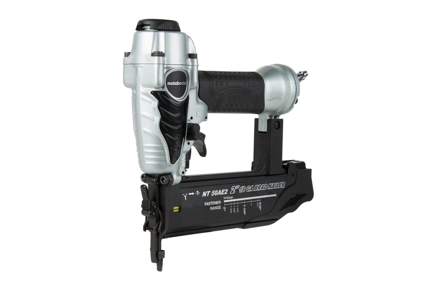 Metabo NT50AE2 - 18-Gauge Pneumatic Brad Nailer 5/8" To 2" POWER TOOLS 3 Metabo NT50AE2 - 18-Gauge Pneumatic Brad Nailer 5/8" To 2" POWER TOOLS
