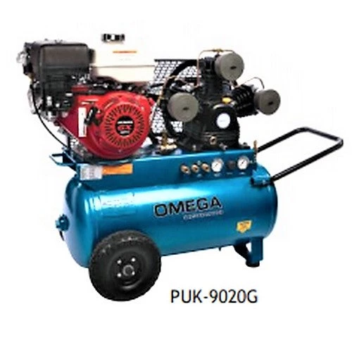 WHAT'S NEW Omega PUK-9020G - 20.5 CFM, 20-Gallon 9HP Honda Portable Gas Compressor 3 WHAT'S NEW Omega PUK-9020G - 20.5 CFM, 20-Gallon 9HP Honda Portable Gas Compressor