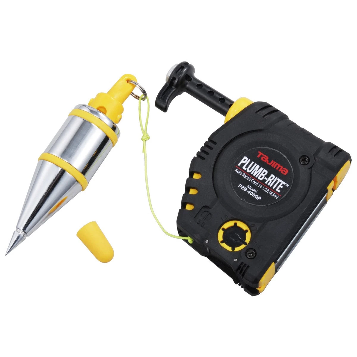 Tajima PZB-400GP Plumb-Rite 14-Ounce Bob Setter With Steel Reinforced Pin Striker 3 Tajima PZB-400GP Plumb-Rite 14-Ounce Bob Setter With Steel Reinforced Pin Striker