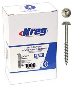 KREG TOOLS Kreg 1 1/4" Pocket Hole Screws -1000