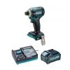 MAKITA TD001GM103 - XGT 40V (4.0 Ah) MAX Li-Ion Brushless 1/4” Impact Driver Kit