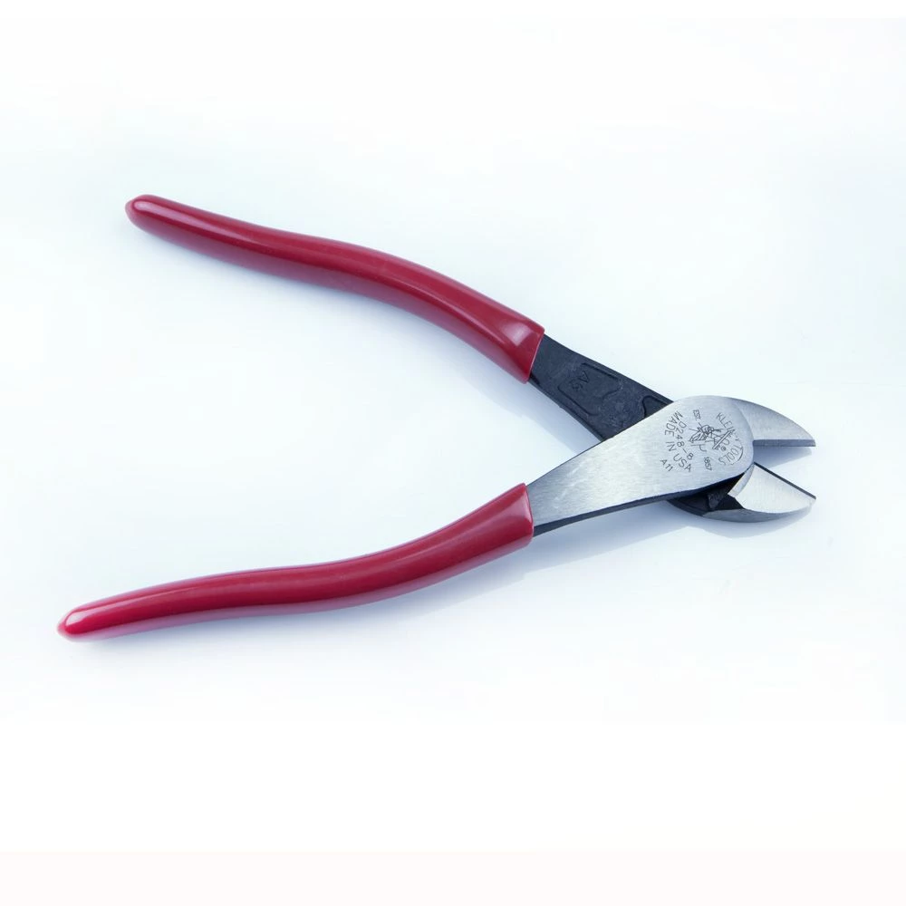 Klein D248-8 - 8" Angled Head Diagonal Cutting Pliers 5 Klein D248-8 - 8" Angled Head Diagonal Cutting Pliers