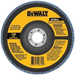 ABRASIVES Dewalt DW8319 - 5" X 7/8" 120 Grit Zirconia Flap Disc -
