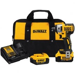 POWER TOOLS DEWALT DCF890M2 - 20V MAX* XR 3/8" COMPACT IMPACT WRENCH KIT