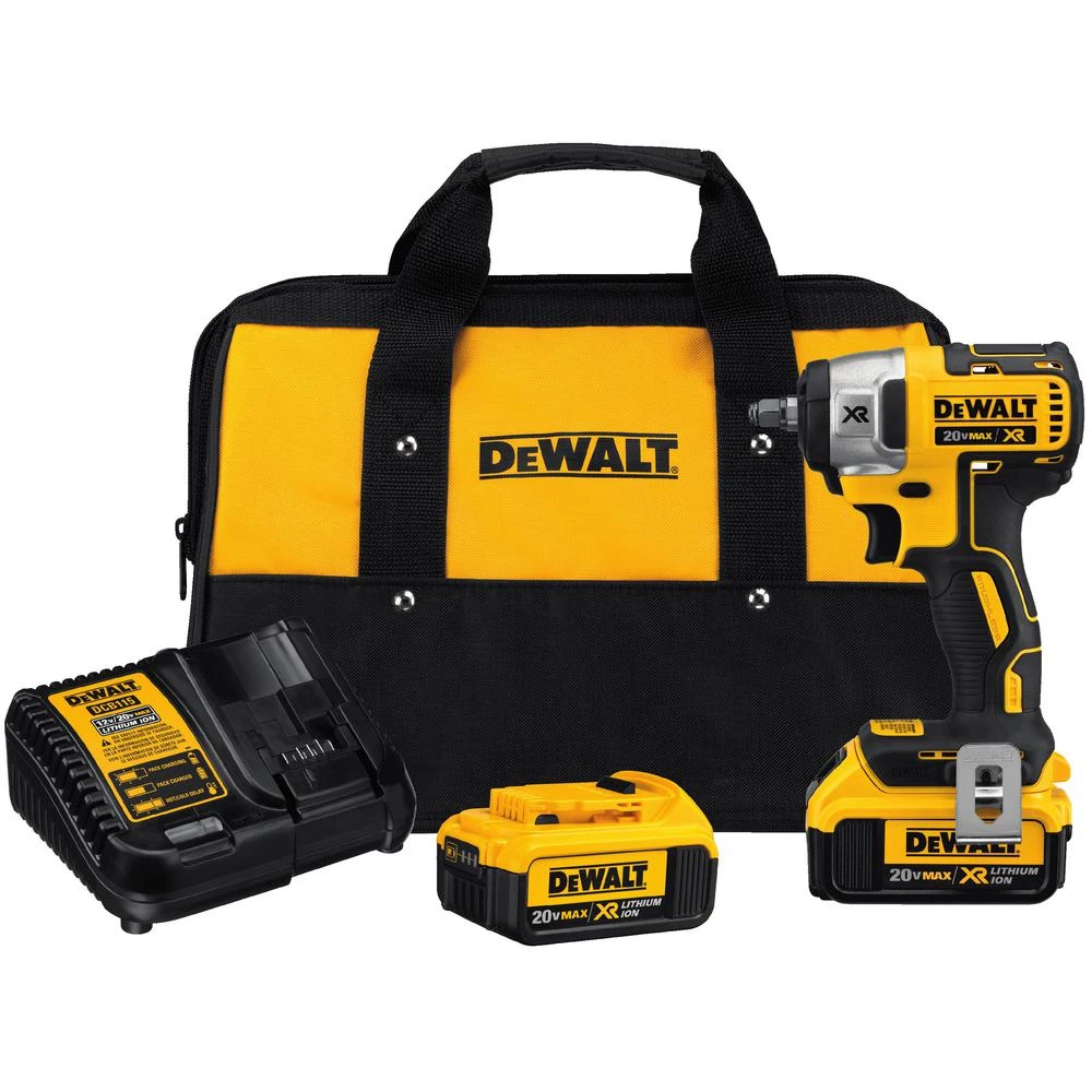 POWER TOOLS DEWALT DCF890M2 - 20V MAX* XR 3/8" COMPACT IMPACT WRENCH KIT 3 POWER TOOLS DEWALT DCF890M2 - 20V MAX* XR 3/8" COMPACT IMPACT WRENCH KIT