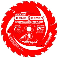 Freud D0724D - 7-1/4" 24T Framing/Demolition Blades