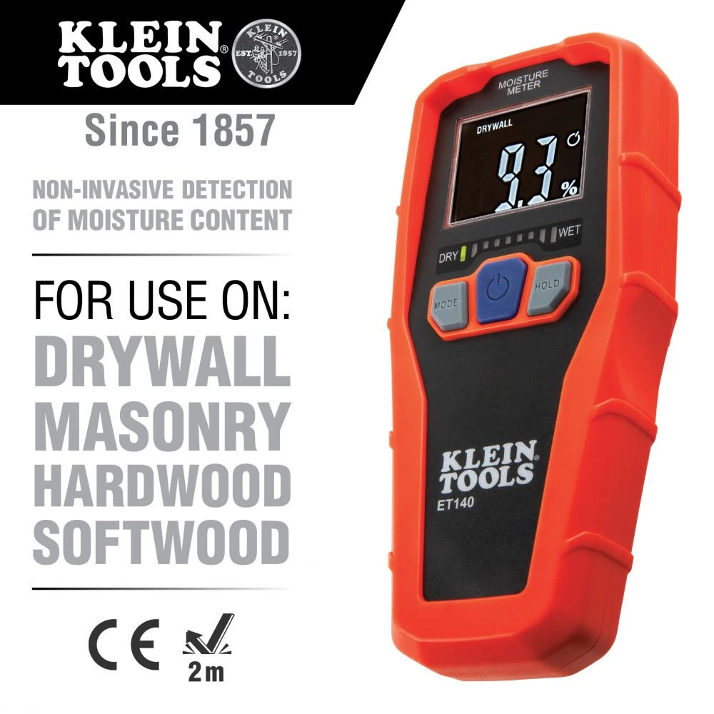 SALE Klein ET140 - Pinless Moisture Meter 4 SALE Klein ET140 - Pinless Moisture Meter