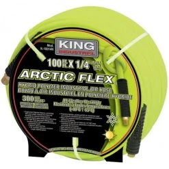 KING CANADA K-10014H - 1/4" X 100' HYBRID POLYMER INDUSTRIAL AIR HOSE