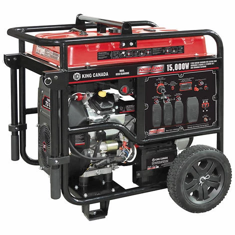 KING CANADA SALE King KCG-15000GE - 15,000W V-TWIN GASOLINE GENERATOR WITH ELECTRIC START 3 KING CANADA SALE King KCG-15000GE - 15,000W V-TWIN GASOLINE GENERATOR WITH ELECTRIC START