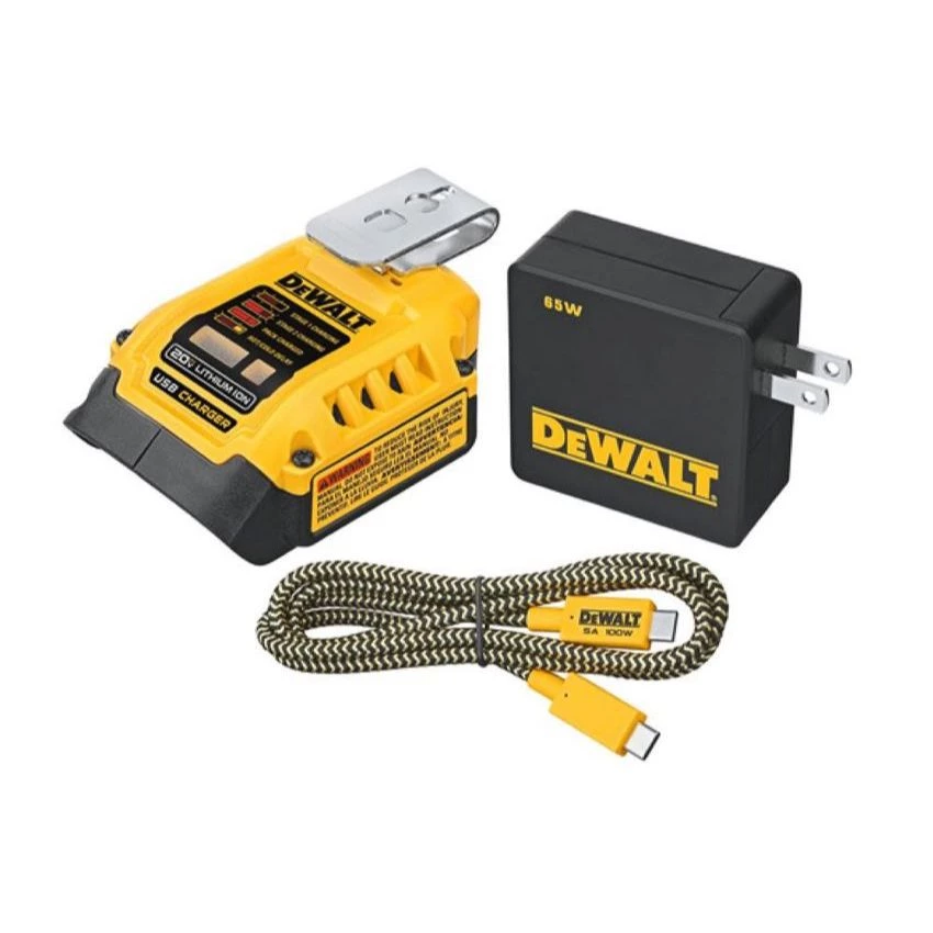WHAT'S NEW Dewalt DCB094K USB Charging Kit 3 WHAT'S NEW Dewalt DCB094K USB Charging Kit